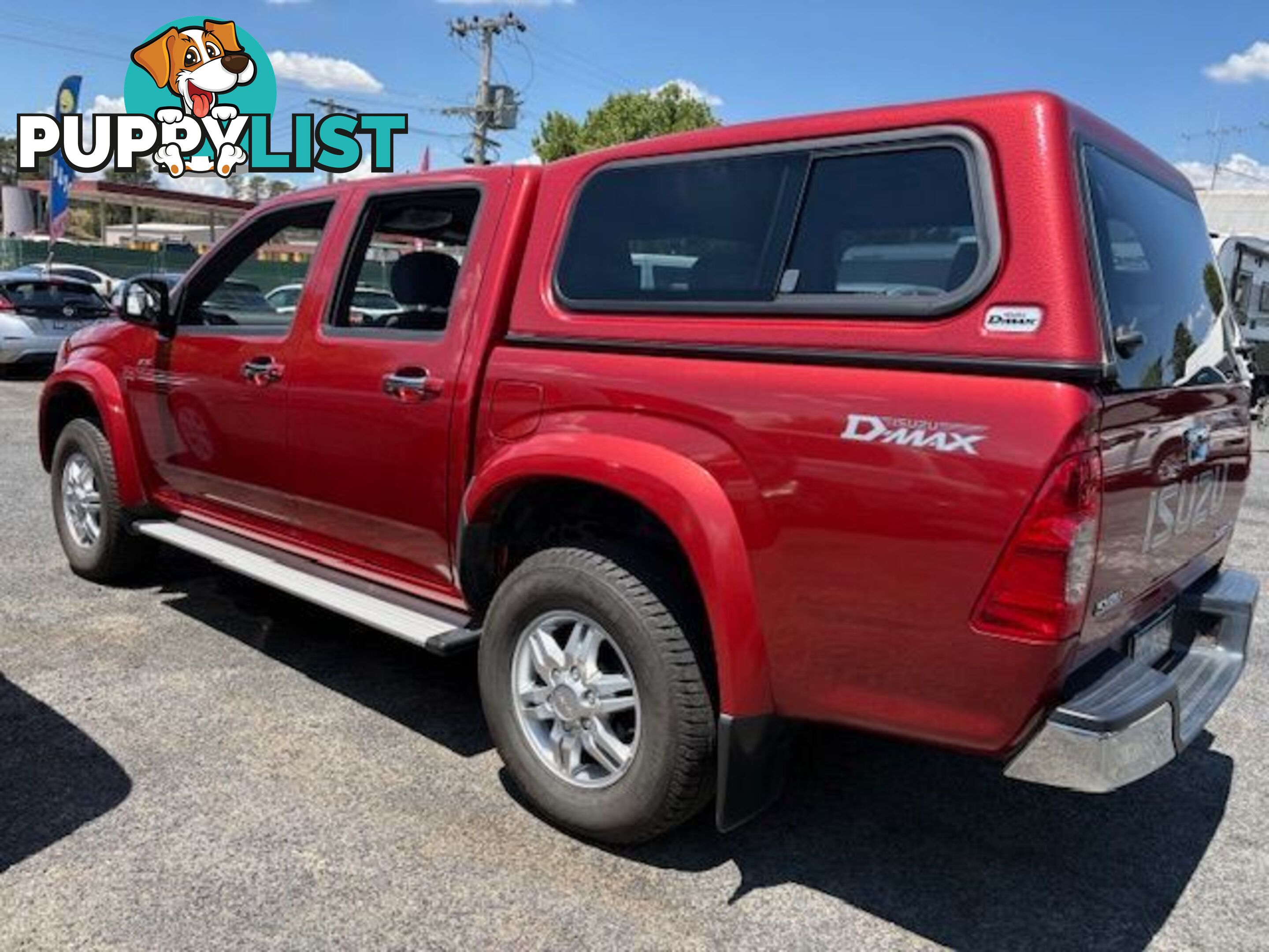 2011 ISUZU D-MAX LS (4X2) TF MY10 UTE TRAY, 4 DOORS, 5 SEATS