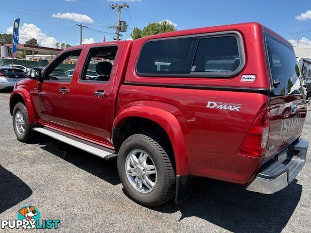 2011 ISUZU D-MAX LS (4X2) TF MY10 UTE TRAY, 4 DOORS, 5 SEATS