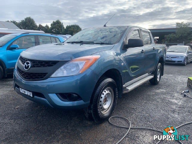 2013 MAZDA BT-50 XT (4X2) MY13 UTE TRAY, 4 DOORS, 5 SEATS
