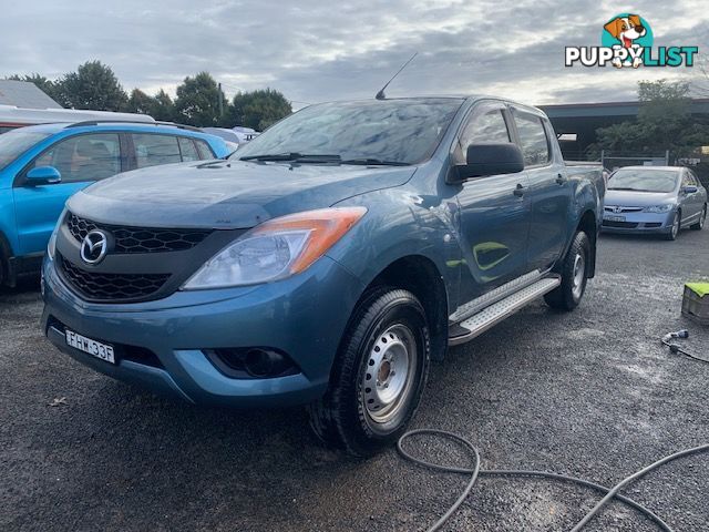 2013 MAZDA BT-50 XT (4X2) MY13 UTE TRAY, 4 DOORS, 5 SEATS