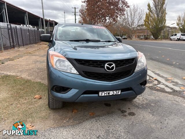 2013 MAZDA BT-50 XT (4X2) MY13 UTE TRAY, 4 DOORS, 5 SEATS