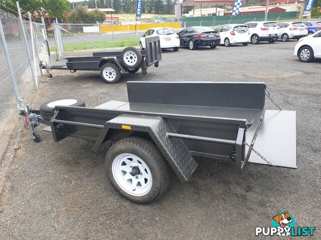 6x4 Single Axle Black Box Trailer (NEW)