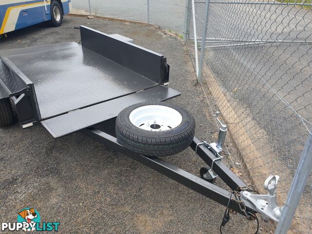 6x4 Single Axle Black Box Trailer (NEW)