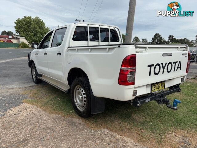 2014 TOYOTA HILUX SR (4X4) KUN26R MY12 UTE TRAY, 4 DOORS, 5 SEATS