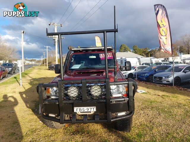 2018 TOYOTA LANDCRUISER GXL (4X4) VDJ79R UTE TRAY, 4 DOORS, 5 SEATS