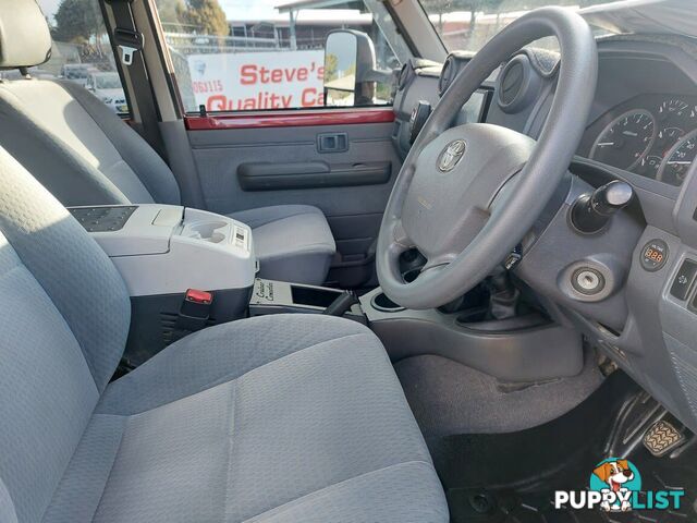 2018 TOYOTA LANDCRUISER GXL (4X4) VDJ79R UTE TRAY, 4 DOORS, 5 SEATS