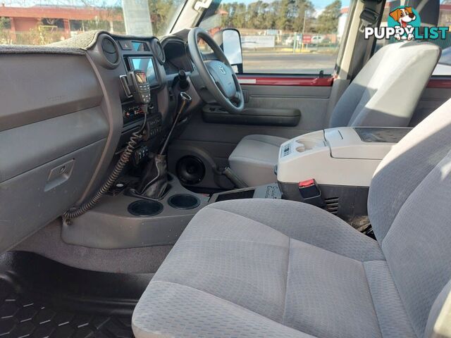 2018 TOYOTA LANDCRUISER GXL (4X4) VDJ79R UTE TRAY, 4 DOORS, 5 SEATS