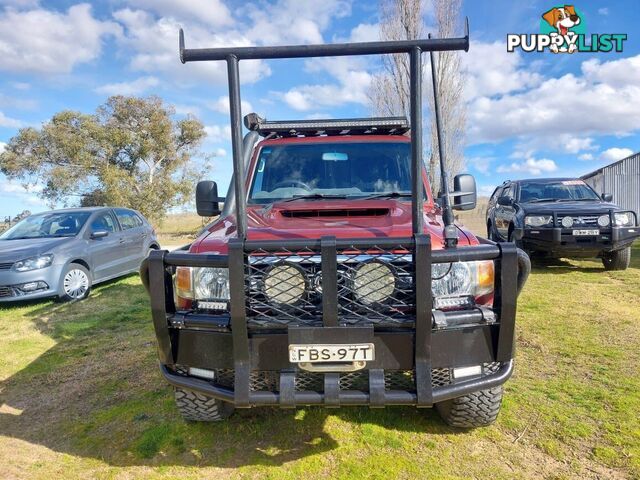2018 TOYOTA LANDCRUISER GXL (4X4) VDJ79R UTE TRAY, 4 DOORS, 5 SEATS