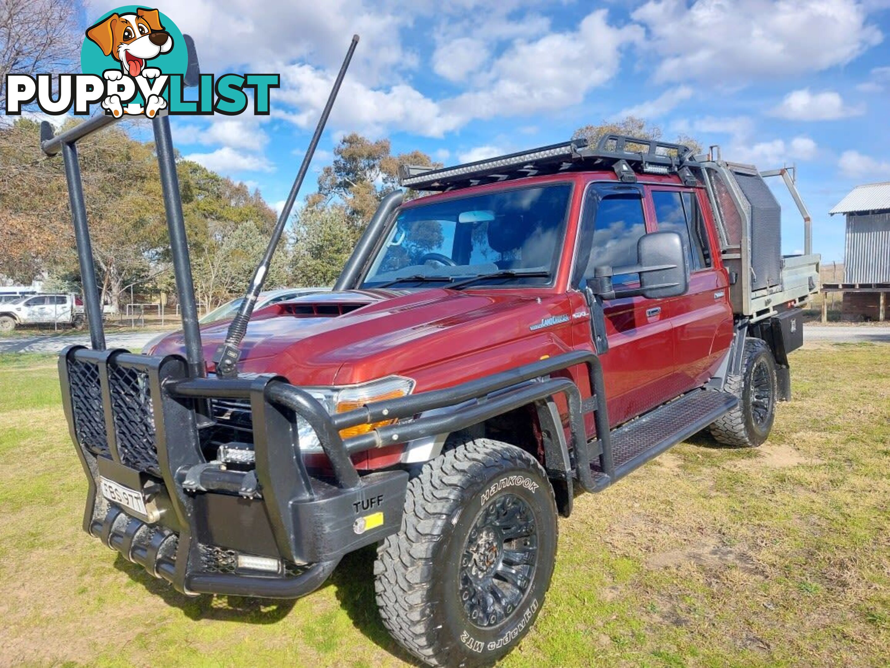 2018 TOYOTA LANDCRUISER GXL (4X4) VDJ79R UTE TRAY, 4 DOORS, 5 SEATS