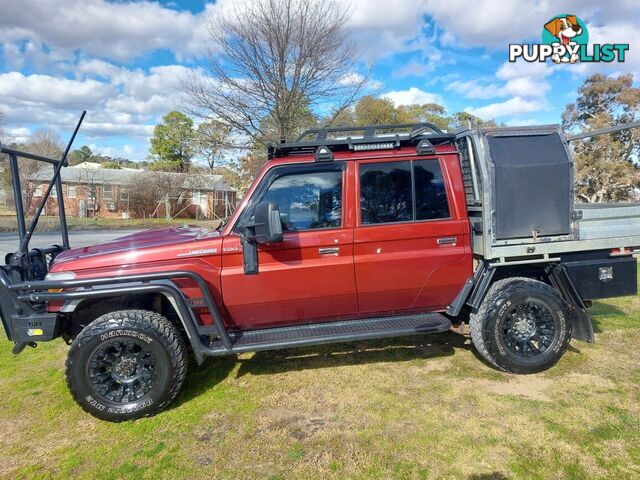 2018 TOYOTA LANDCRUISER GXL (4X4) VDJ79R UTE TRAY, 4 DOORS, 5 SEATS