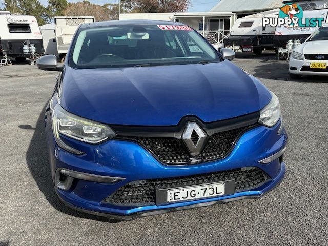 2017 RENAULT MEGANE GT 205 BFB MY17 UPDATE HATCH, 5 DOORS, 5 SEATS