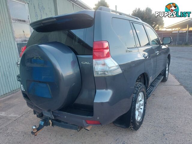 2012 TOYOTA LANDCRUISER PRADO GXL (4X4) KDJ150R 11 UPGRADE SUV, 4 DOORS, 7 SEATS