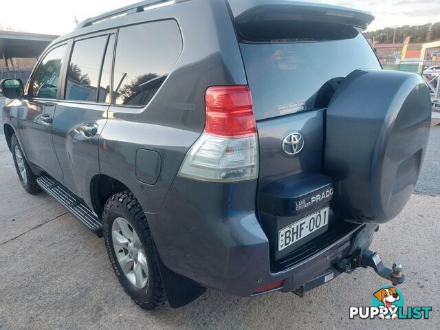 2012 TOYOTA LANDCRUISER PRADO GXL (4X4) KDJ150R 11 UPGRADE SUV, 4 DOORS, 7 SEATS