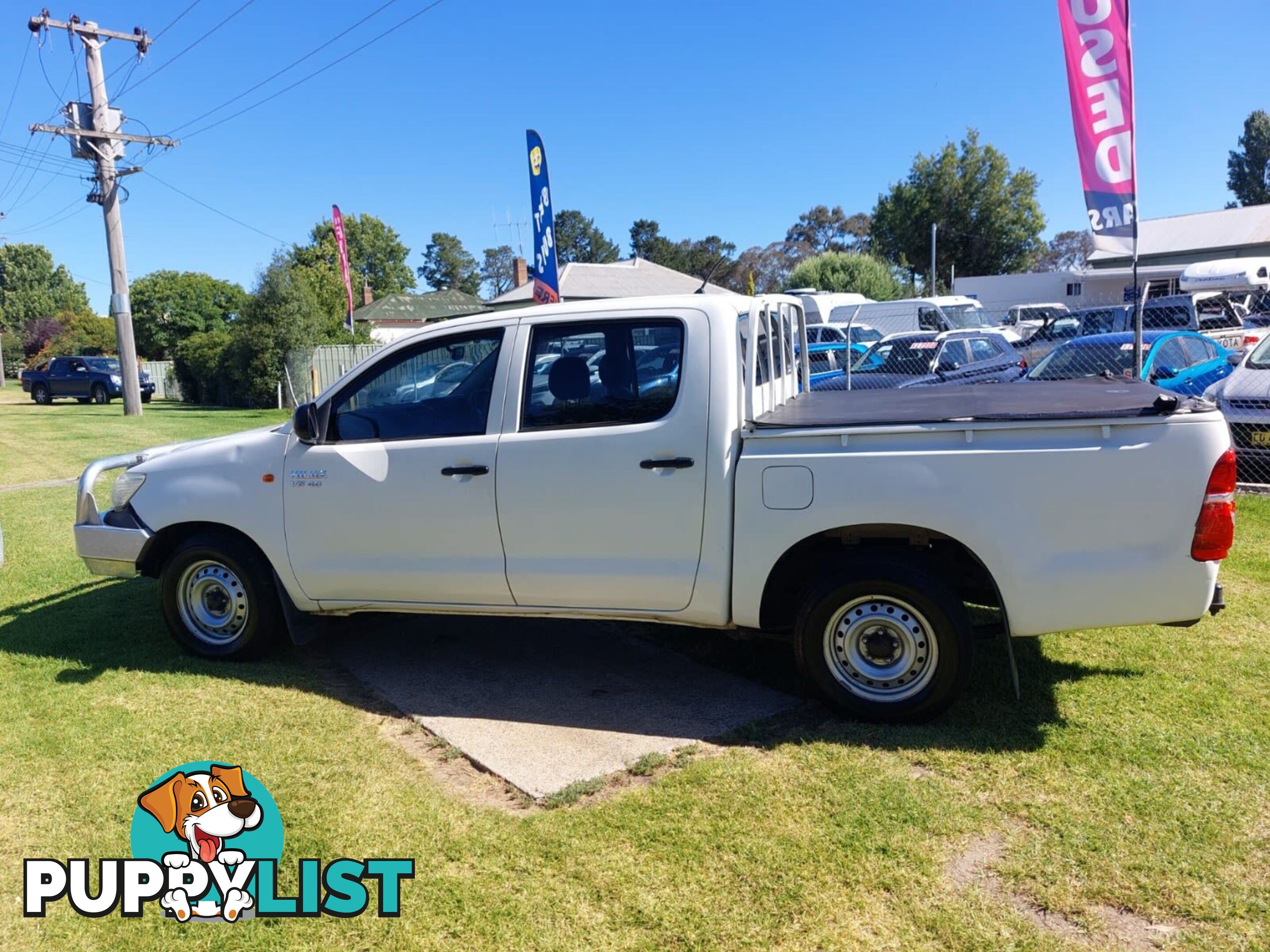 2012 TOYOTA HILUX SR GGN15R MY12 UTE TRAY, 4 DOORS, 5 SEATS