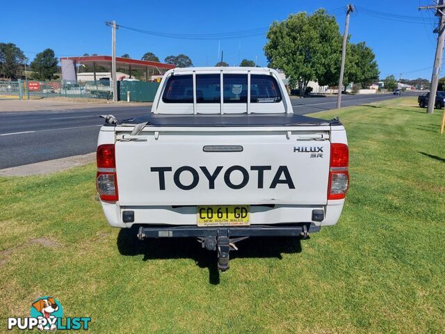 2012 TOYOTA HILUX SR GGN15R MY12 UTE TRAY, 4 DOORS, 5 SEATS