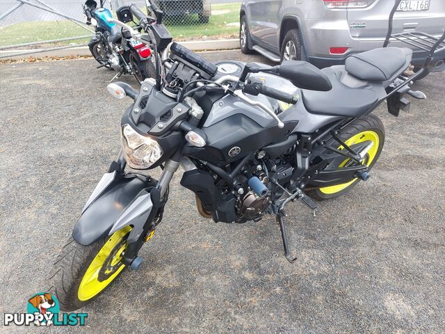 2016 Yamaha MT-07 LAMS 