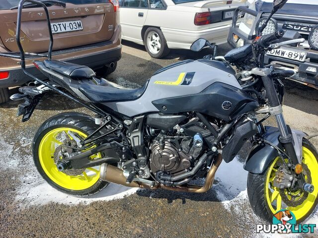 2016 Yamaha MT-07 LAMS 