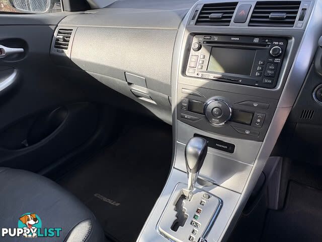 2011 TOYOTA COROLLA ULTIMA ZRE153R MY11 SEDAN, 4 DOORS, 5 SEATS