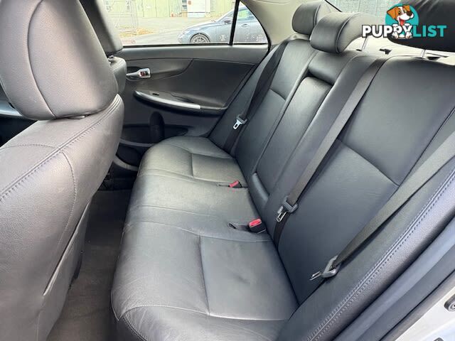 2011 TOYOTA COROLLA ULTIMA ZRE153R MY11 SEDAN, 4 DOORS, 5 SEATS