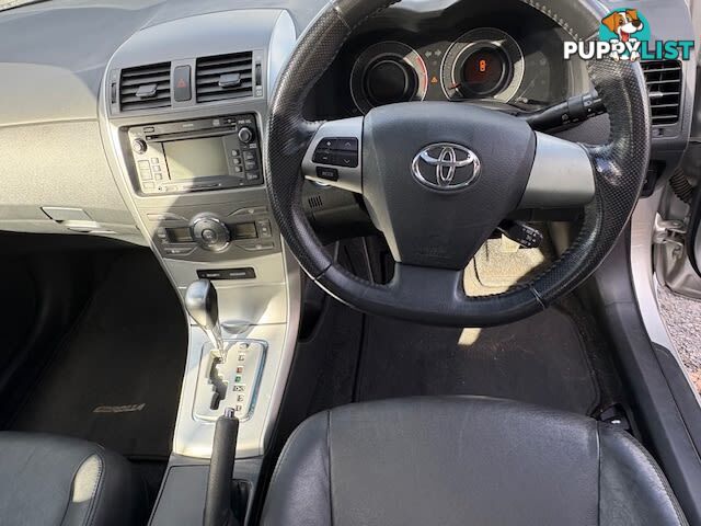 2011 TOYOTA COROLLA ULTIMA ZRE153R MY11 SEDAN, 4 DOORS, 5 SEATS