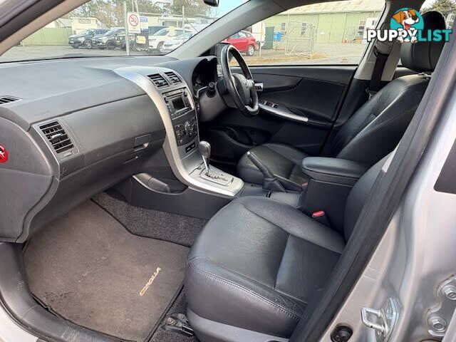 2011 TOYOTA COROLLA ULTIMA ZRE153R MY11 SEDAN, 4 DOORS, 5 SEATS