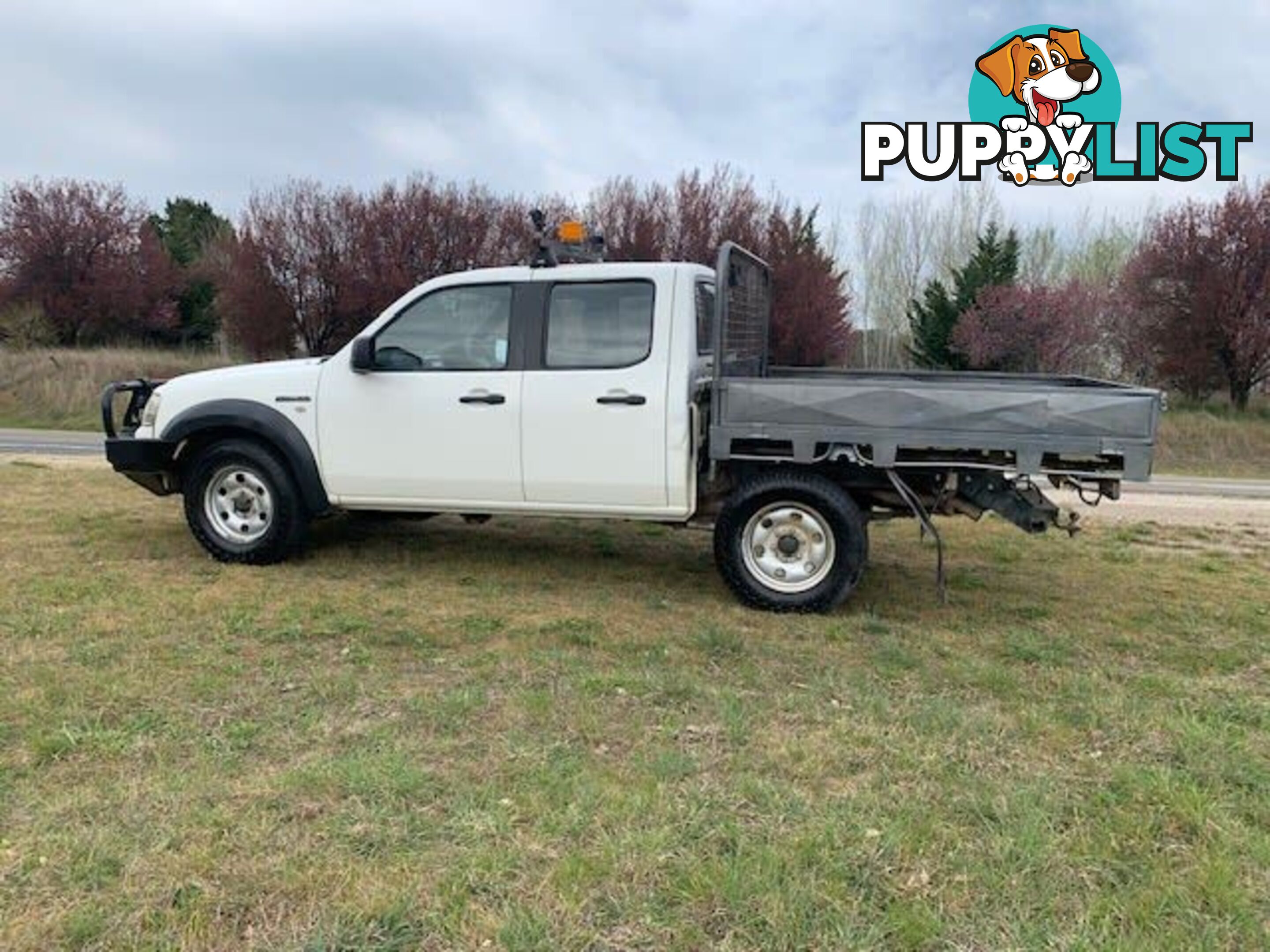 2008 FORD RANGER XL (4X4) PJ 07 UPGRADE UTE TRAY, 4 DOORS, 5 SEATS