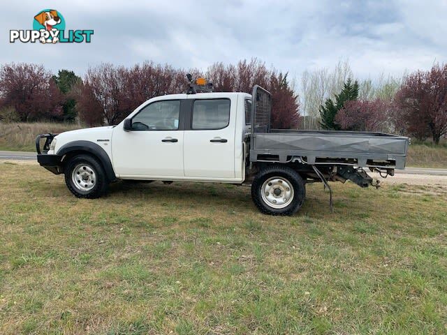 2008 FORD RANGER XL (4X4) PJ 07 UPGRADE UTE TRAY, 4 DOORS, 5 SEATS