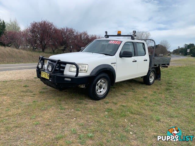 2008 FORD RANGER XL (4X4) PJ 07 UPGRADE UTE TRAY, 4 DOORS, 5 SEATS