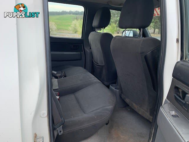 2008 FORD RANGER XL (4X4) PJ 07 UPGRADE UTE TRAY, 4 DOORS, 5 SEATS