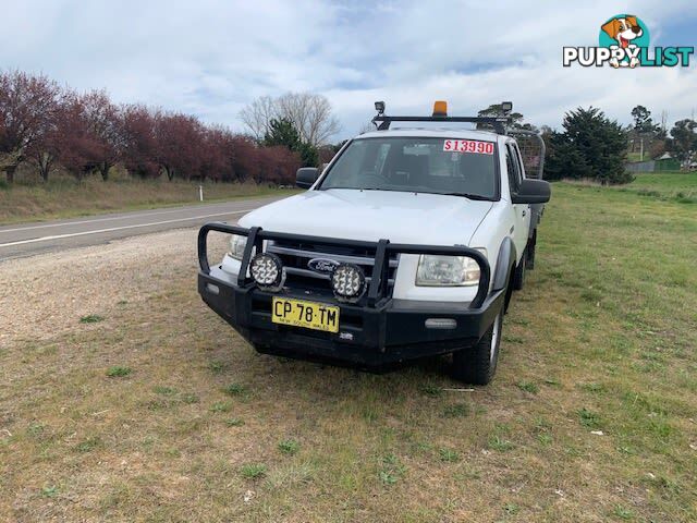 2008 FORD RANGER XL (4X4) PJ 07 UPGRADE UTE TRAY, 4 DOORS, 5 SEATS