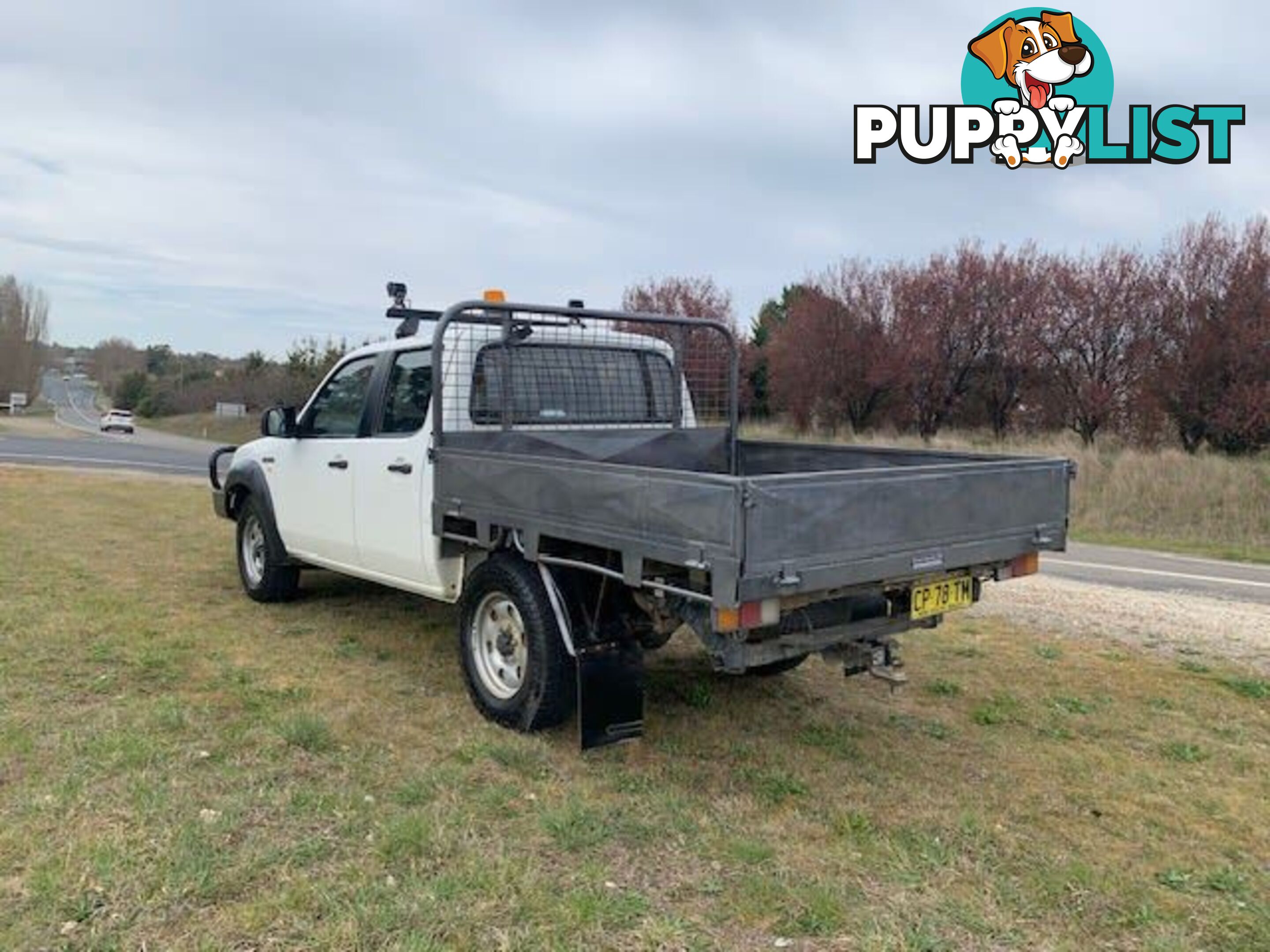 2008 FORD RANGER XL (4X4) PJ 07 UPGRADE UTE TRAY, 4 DOORS, 5 SEATS