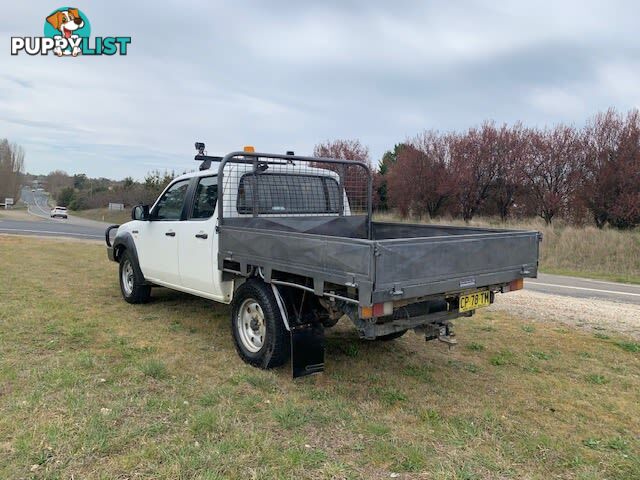 2008 FORD RANGER XL (4X4) PJ 07 UPGRADE UTE TRAY, 4 DOORS, 5 SEATS