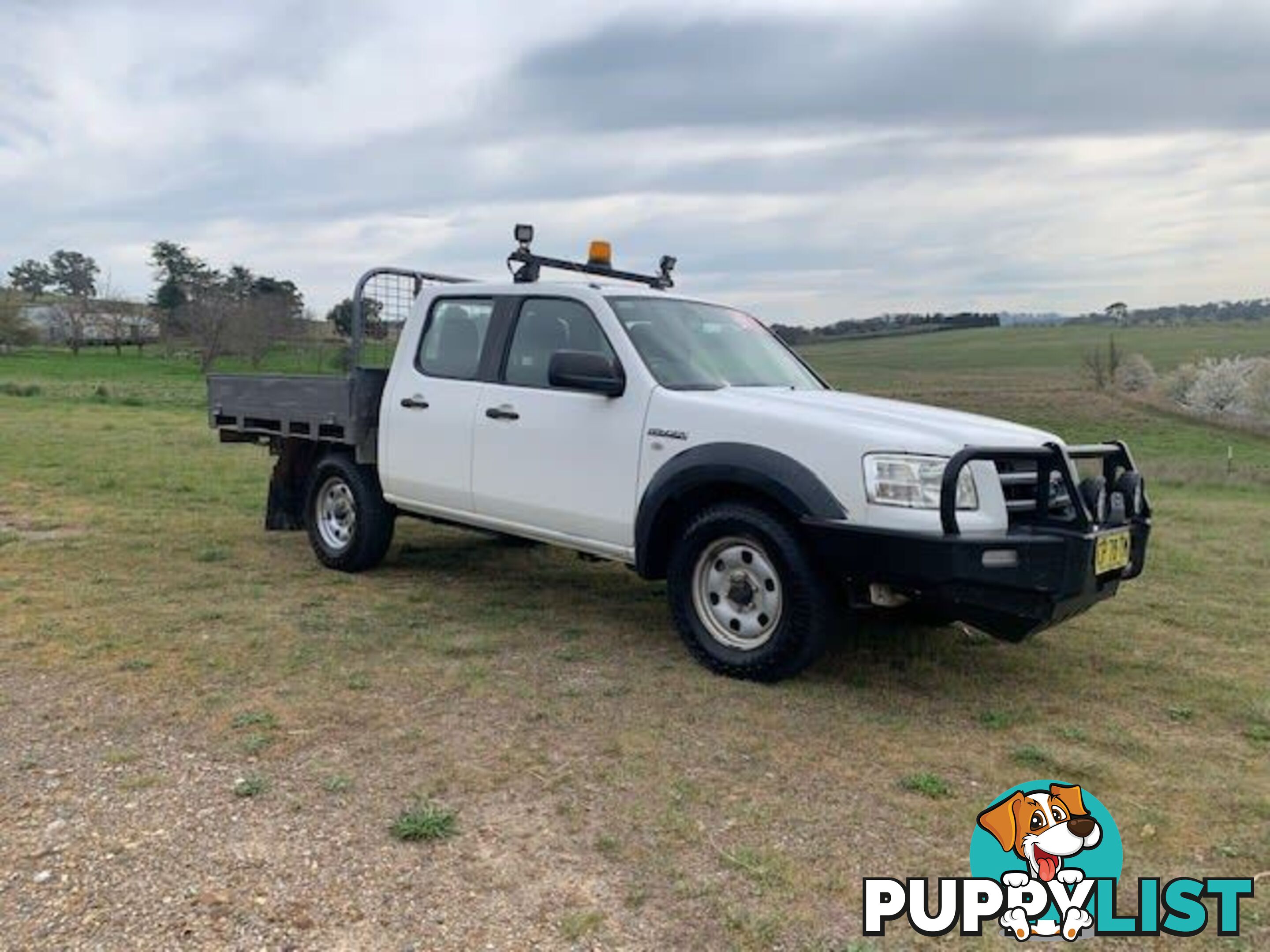 2008 FORD RANGER XL (4X4) PJ 07 UPGRADE UTE TRAY, 4 DOORS, 5 SEATS