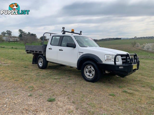 2008 FORD RANGER XL (4X4) PJ 07 UPGRADE UTE TRAY, 4 DOORS, 5 SEATS