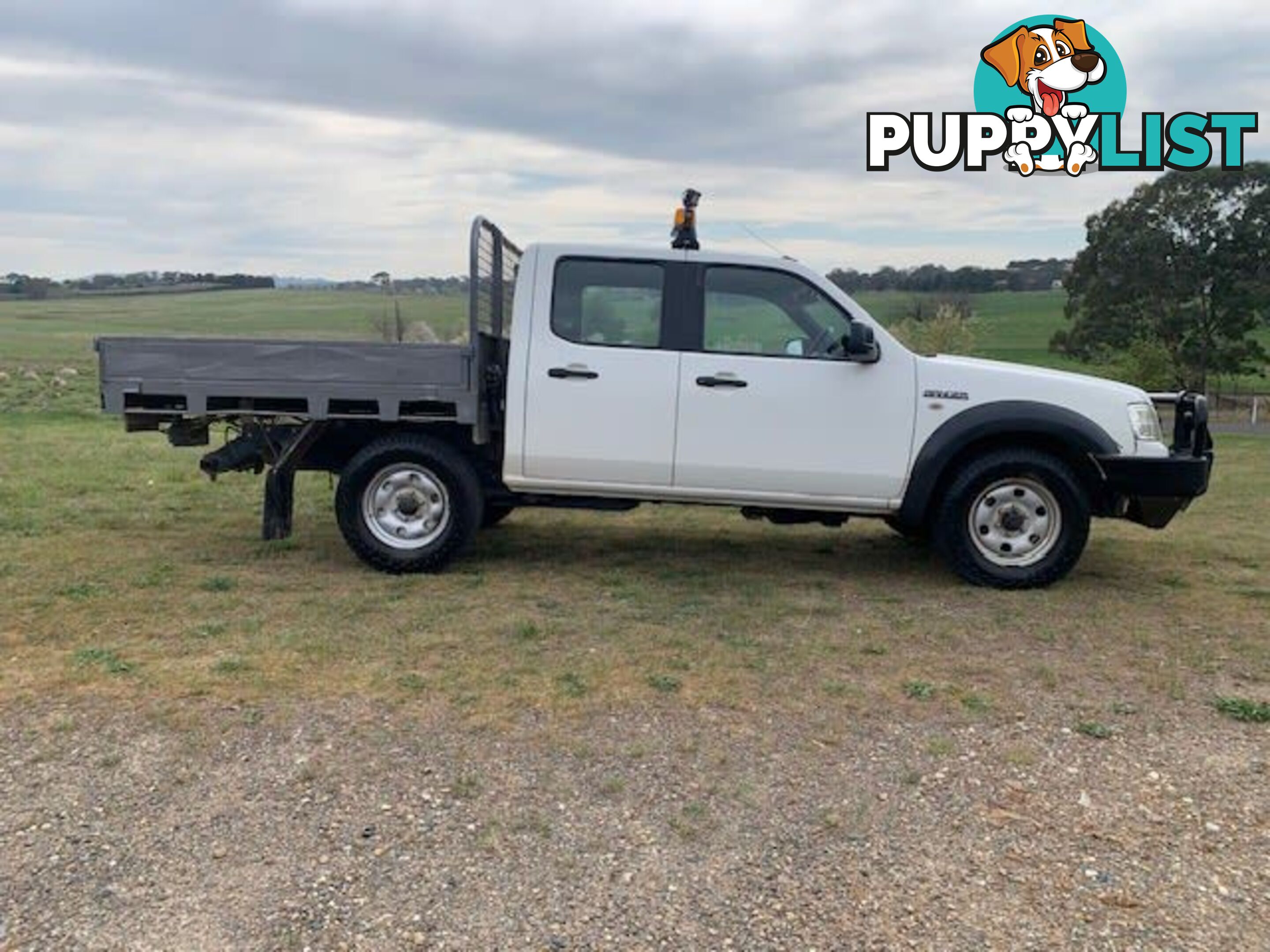 2008 FORD RANGER XL (4X4) PJ 07 UPGRADE UTE TRAY, 4 DOORS, 5 SEATS