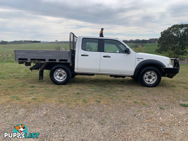 2008 FORD RANGER XL (4X4) PJ 07 UPGRADE UTE TRAY, 4 DOORS, 5 SEATS