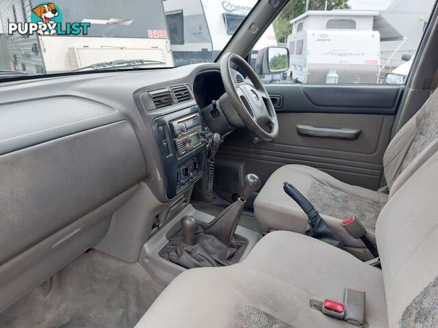 2006 NISSAN PATROL DX (4X4) GU UTE TRAY, 2 DOORS, 3 SEATS