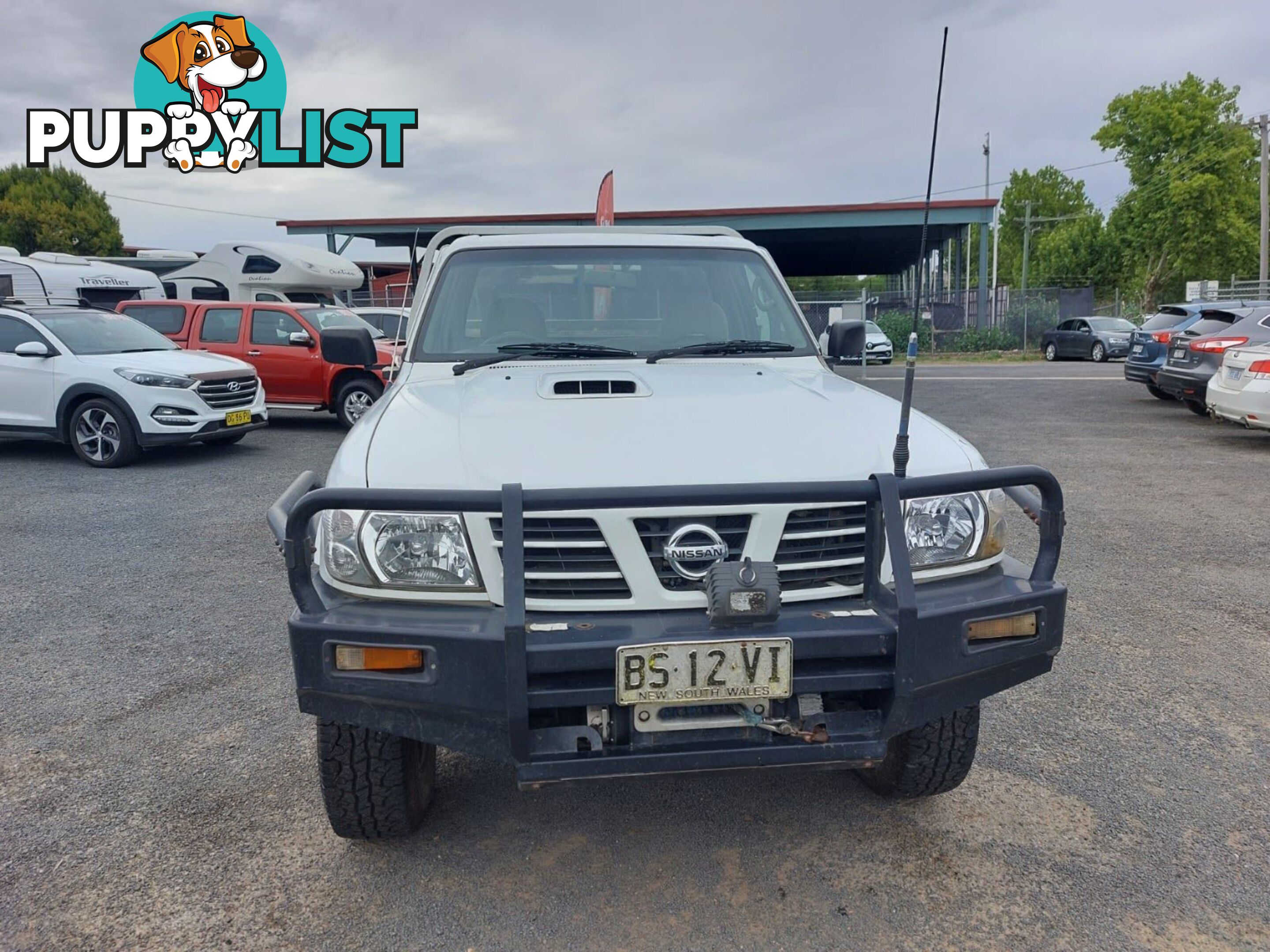 2006 NISSAN PATROL DX (4X4) GU UTE TRAY, 2 DOORS, 3 SEATS