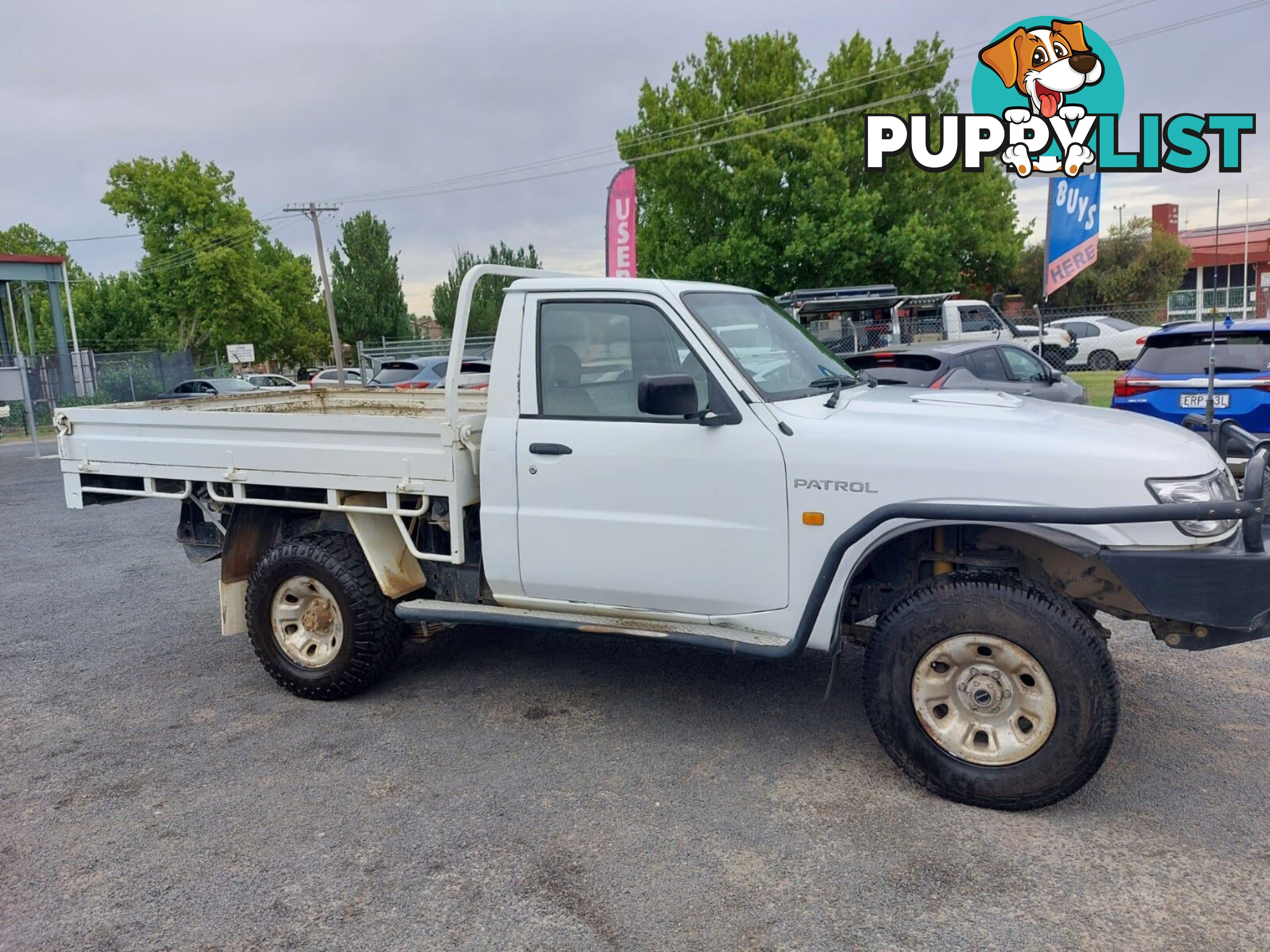 2006 NISSAN PATROL DX (4X4) GU UTE TRAY, 2 DOORS, 3 SEATS