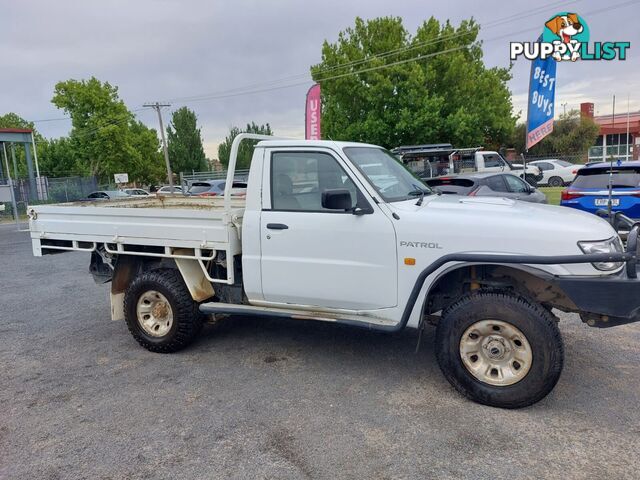 2006 NISSAN PATROL DX (4X4) GU UTE TRAY, 2 DOORS, 3 SEATS