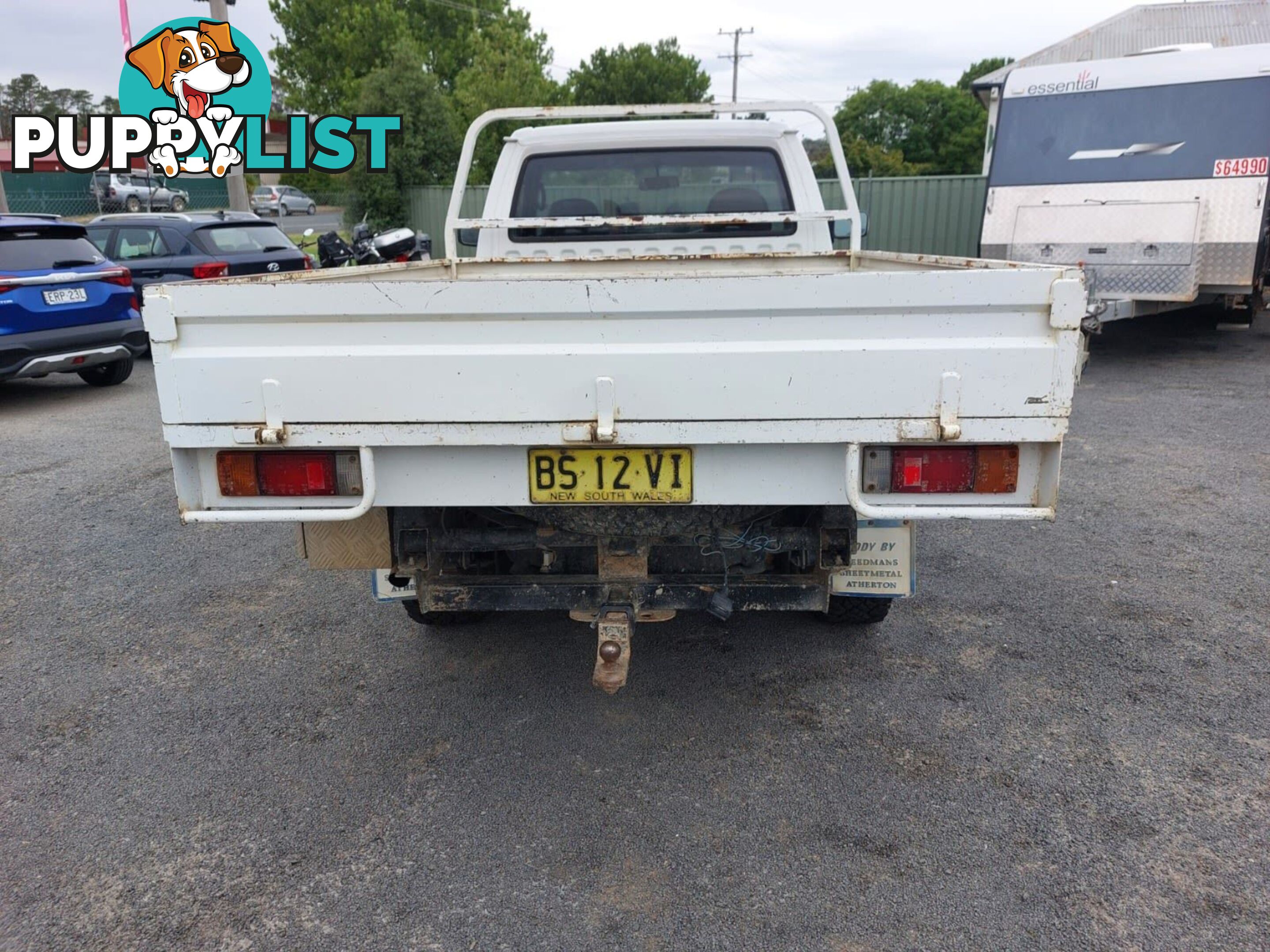 2006 NISSAN PATROL DX (4X4) GU UTE TRAY, 2 DOORS, 3 SEATS