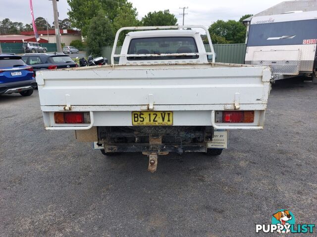 2006 NISSAN PATROL DX (4X4) GU UTE TRAY, 2 DOORS, 3 SEATS