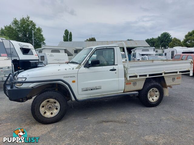 2006 NISSAN PATROL DX (4X4) GU UTE TRAY, 2 DOORS, 3 SEATS