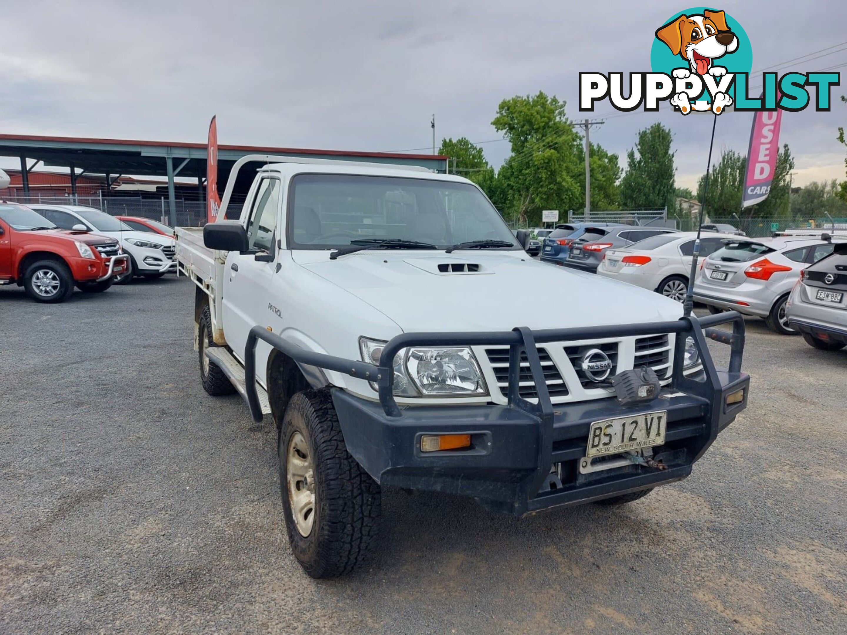 2006 NISSAN PATROL DX (4X4) GU UTE TRAY, 2 DOORS, 3 SEATS