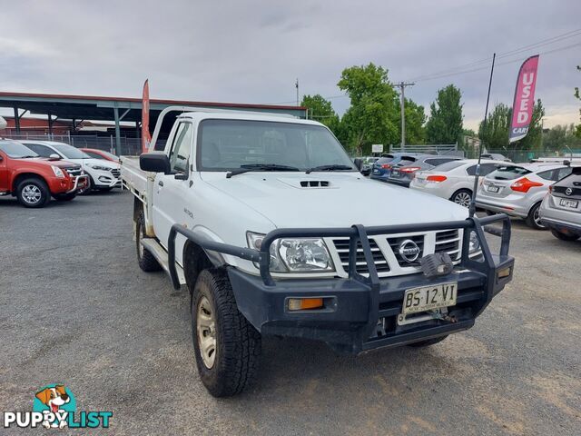 2006 NISSAN PATROL DX (4X4) GU UTE TRAY, 2 DOORS, 3 SEATS