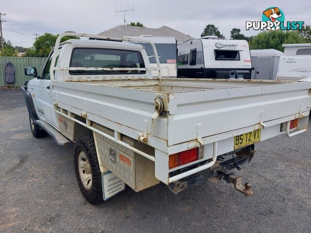 2006 NISSAN PATROL DX (4X4) GU UTE TRAY, 2 DOORS, 3 SEATS