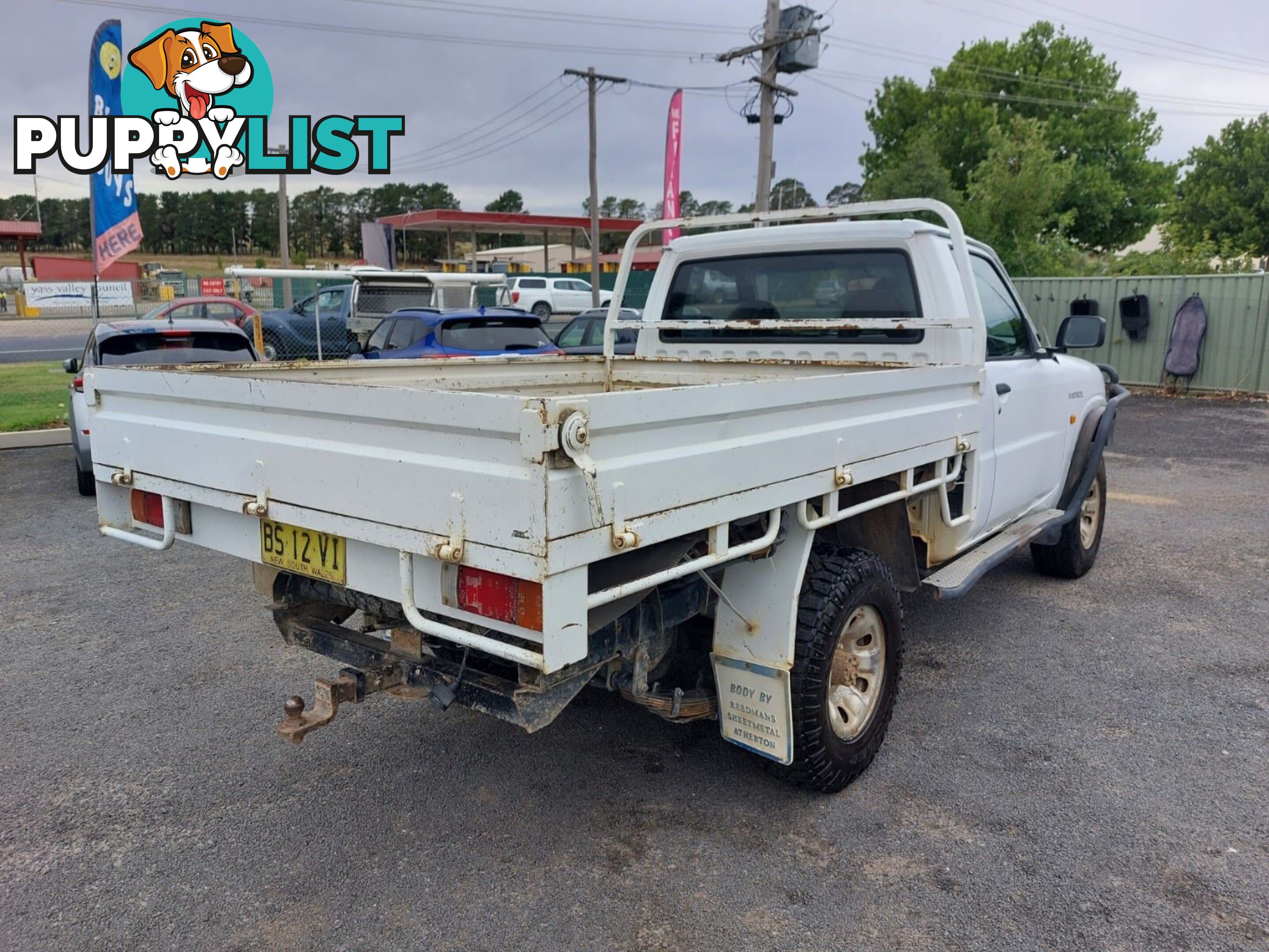 2006 NISSAN PATROL DX (4X4) GU UTE TRAY, 2 DOORS, 3 SEATS