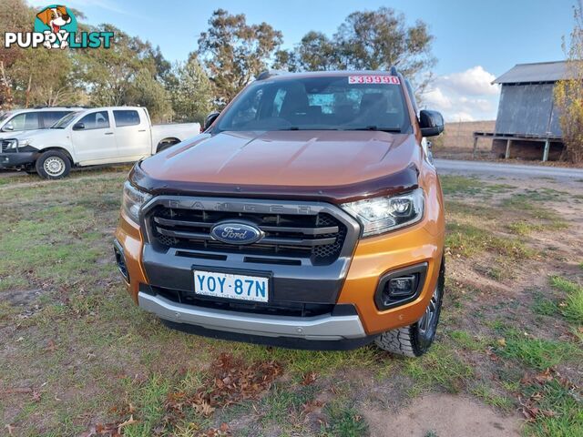 2020 FORD RANGER WILDTRAK 2.0 (4X4) PX MKIII MY20.25 UTE TRAY, 4 DOORS, 5 SEATS