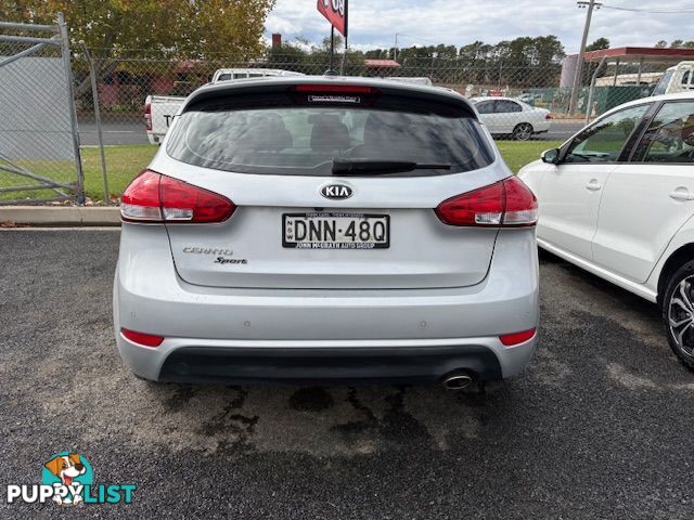 2017 KIA CERATO SPORT YD MY17 HATCH, 5 DOORS, 5 SEATS