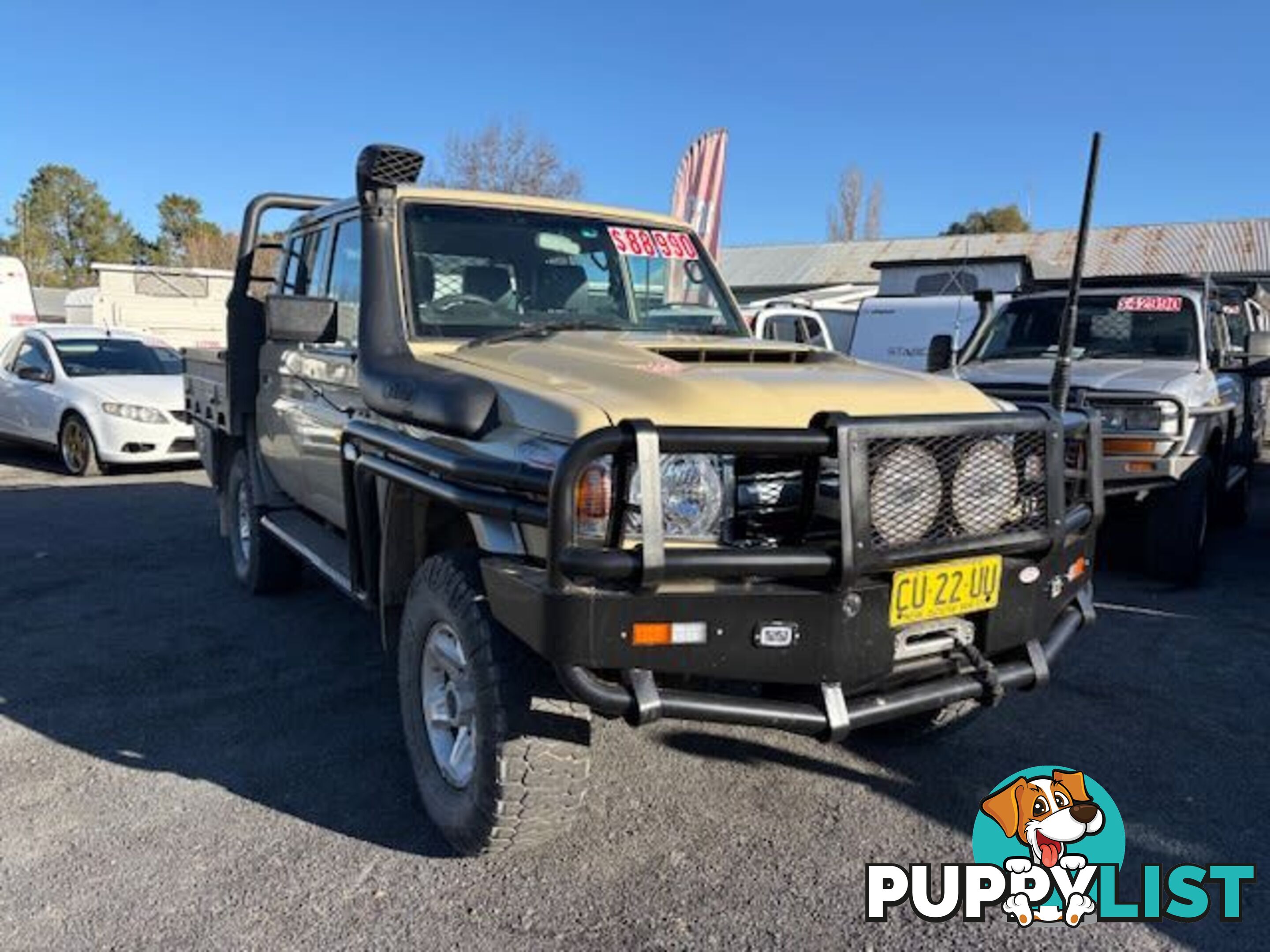 2019 TOYOTA LANDCRUISER GXL (4X4) VDJ79R UTE TRAY, 4 DOORS, 5 SEATS